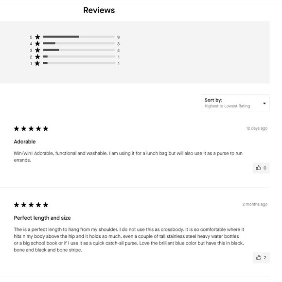 NWT Everlane Organic Cotton Canvas Mini Tote (Purse, Shoulder Bag, Lunch Bag) - Picture 12 of 16